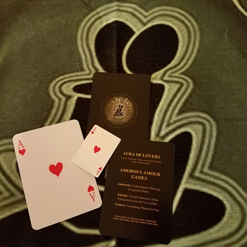 Aura Of Lovers Playing Cards & Casino Size!